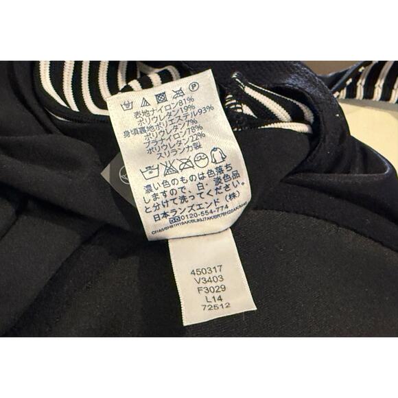 Lands' End One Piece Swimsuit Striped Red White Blue Size 18 - Picture 15 of 15